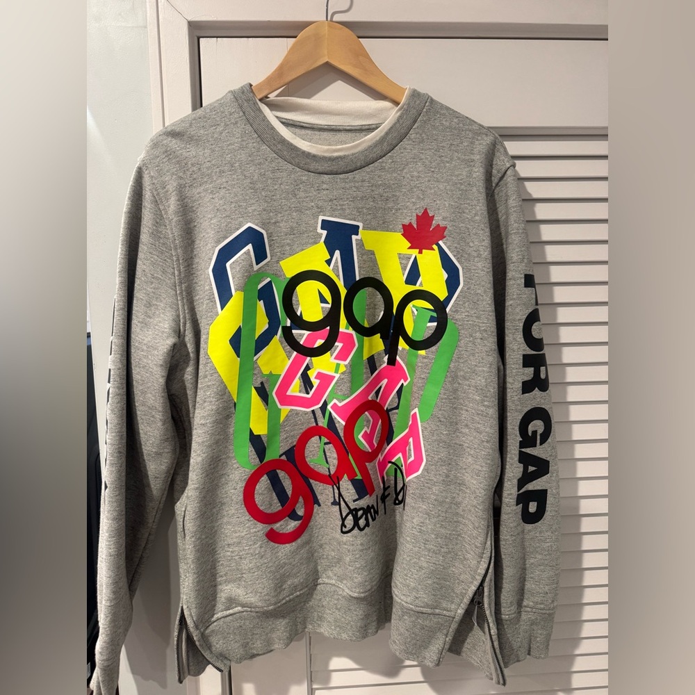 DSQUARED2 x GAP crew neck sweatshirt